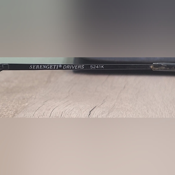 Vintage Corning Optics Serengheti Drivers 5241k Aviator Glasses With Case - Picture 11 of 16